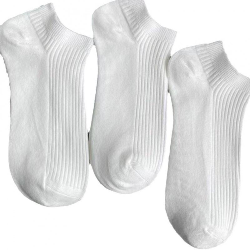 BMW Socks for men and women, spring and summer short socks, men's anti-odor and sweat-absorbent white socks, short socks for women