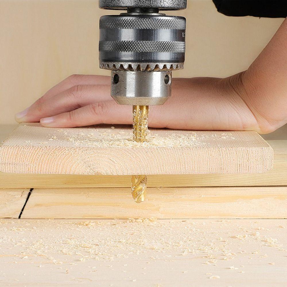 

6pcs Serrated Twist Drill Bits 3-8mm Drill Tools Spiral Cobalt Drill Bits Drilling