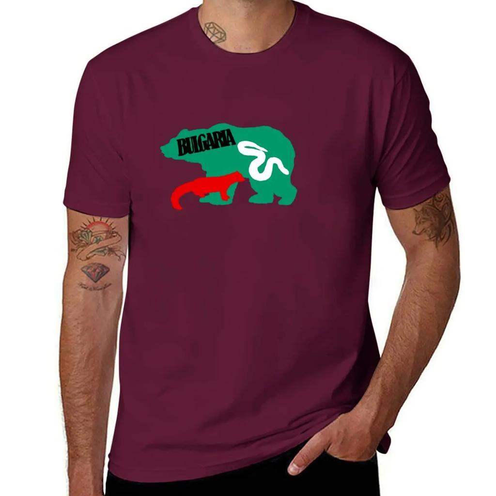 Animals of Bulgaria T-shirt heavyweights tees hippie clothes champion t shirts