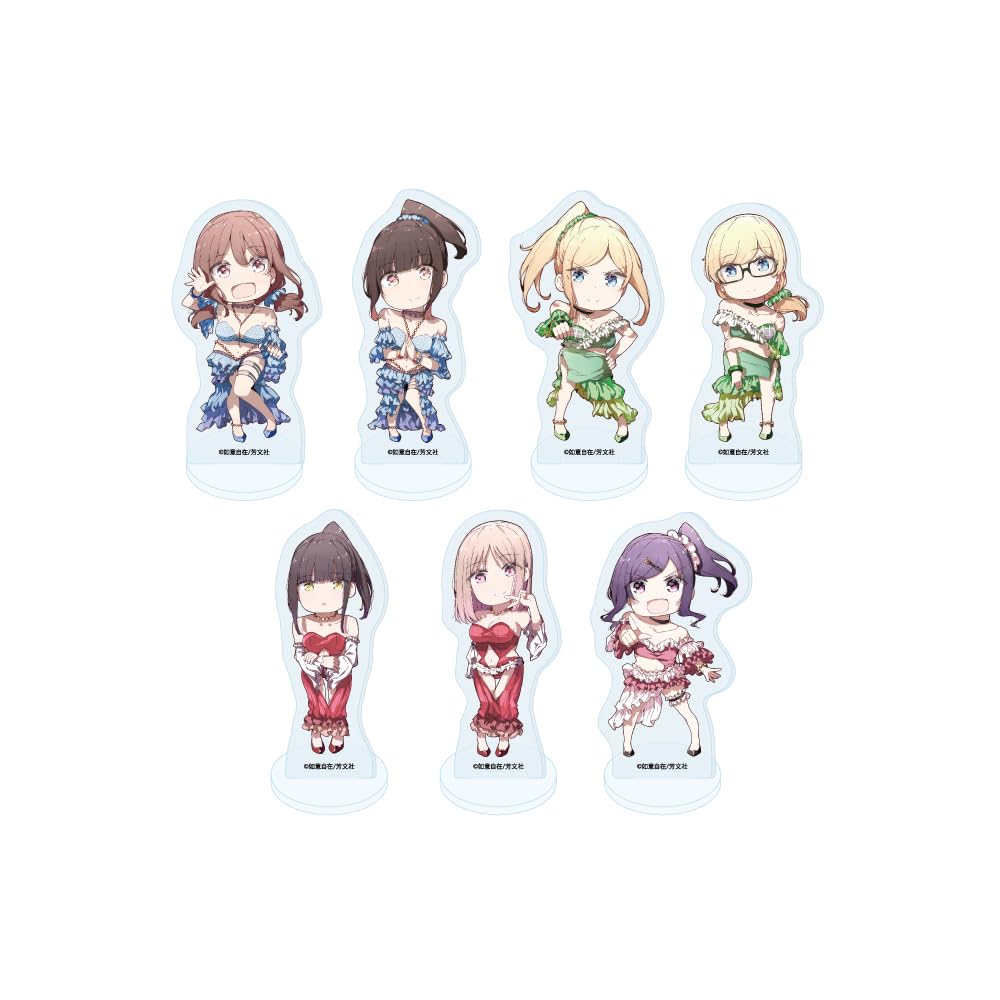 Harukana Receive 01 [Оригинальная иллюстрация] Акриловая мини-подставка Полный набор (Коробка из 7 предметов)