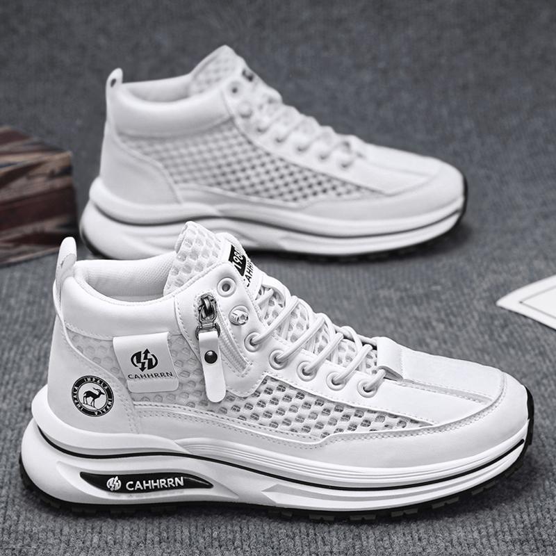 

CYYTL Sneakers Breathable Summer Mesh Shoes For Men Casual Outdoor Tennis Hiking Luxury Running Platform Sports Designer Loafers 39