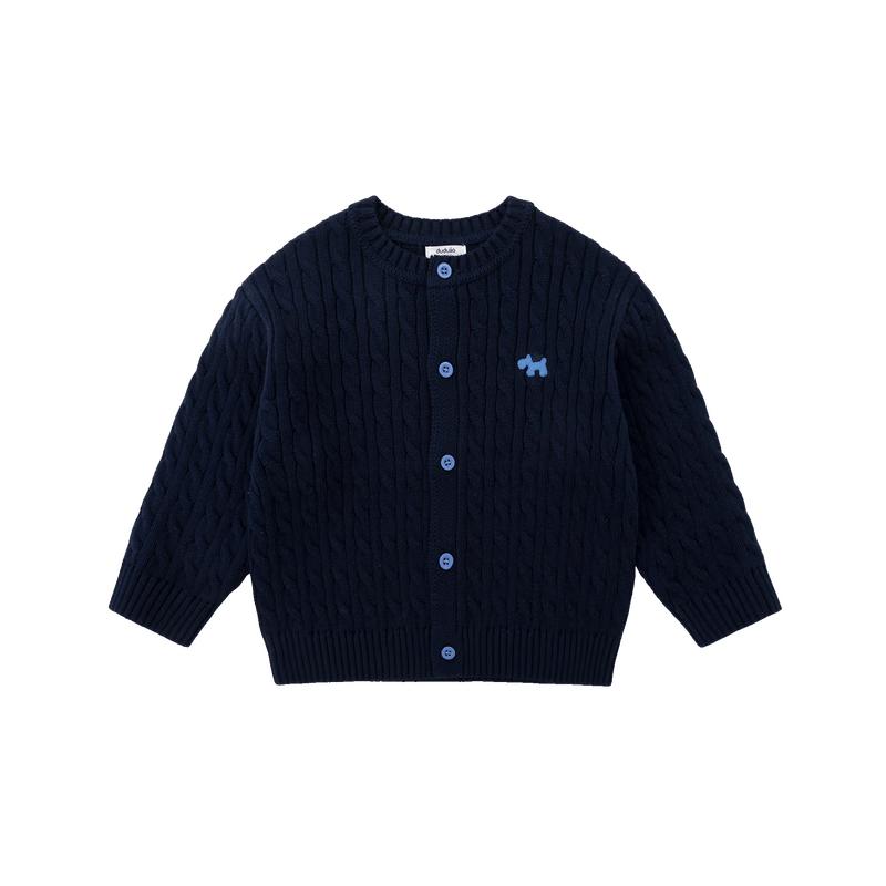 DUDUJIA 100% Cotton Baby Cardigan Sweater