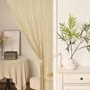 Modern Line Window Net Curtain Against Culicid Plan Thin Polyester Substance Simple Home Improve