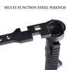 Newseego Combo Wrench Tool for Electric Gas Blowback and Metal Barrel Nut Buffer Ring Great for Maintenance Black Guns, Rifles, M4, M16, AR15,
