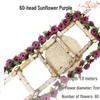 Sunflower Vine Faux Floral Decor for AC Pipe & Wall Hanging
