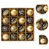 16 Pieces Christmas Ball Ornaments Hanging Crafts Charm Pendants Xmas Decorations for