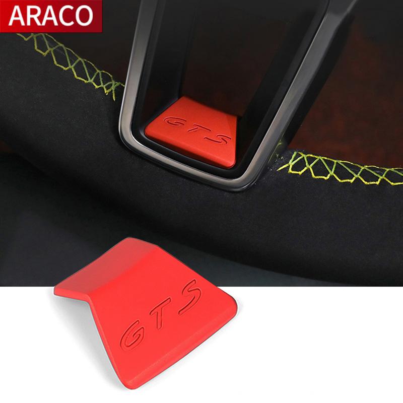 Pro Porsche Macan Cayenne Panamera Úprava interiéru vozu dekorace Příslušenství Dekorativní volant