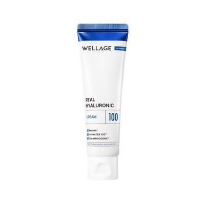 WELLAGE Real Hyaluronic 100 Cream Deep Hydration Moisturizer 80ml