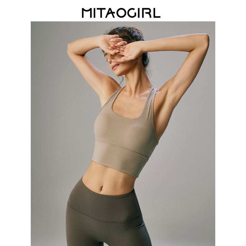 Mitaogirl Kendall Style Sports Underwear Women Summer New Beauty Back Yoga Workout Clothes Running Quick-Drying Bra