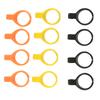 12 Pcs Line Cutter Ring Colorful Plastic Opening Ring Cutter for Sewing Jewelry Making Quilting