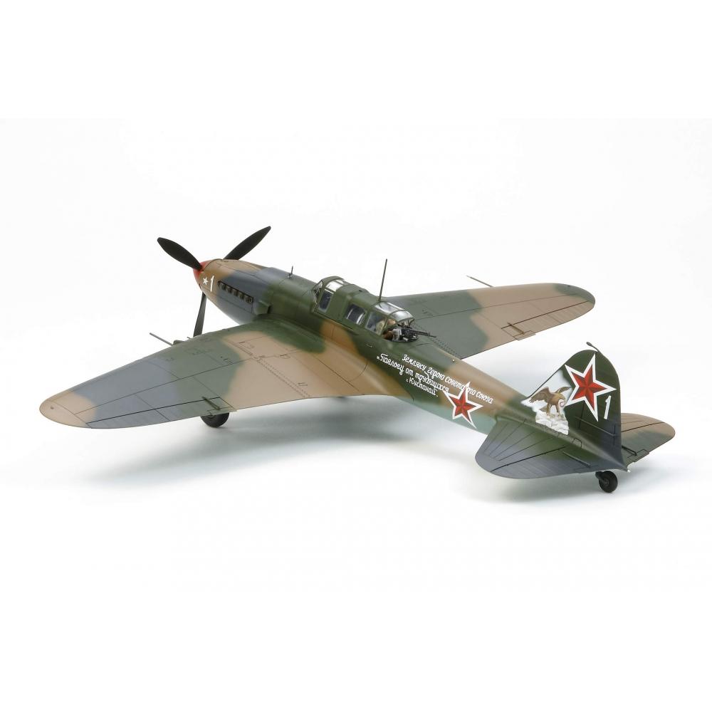 Tamiya 148 Masterpiece Series No.113 Soviet Air Force Ilyushin IL-2 Sturmovik Plastic Model 61113
