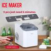 Compact Household Ice Maker for International Use