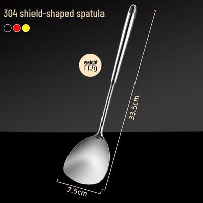 ZISIZ Edelstahl Wok Pfannenwender Set