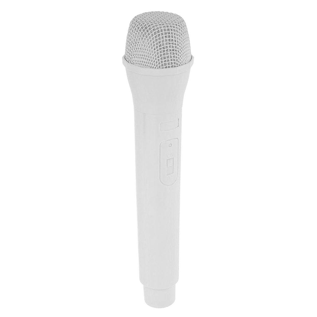 Microphone Toy Portable   Bottom Rlistic ABS Plastic Microphones Props for Performance Interview