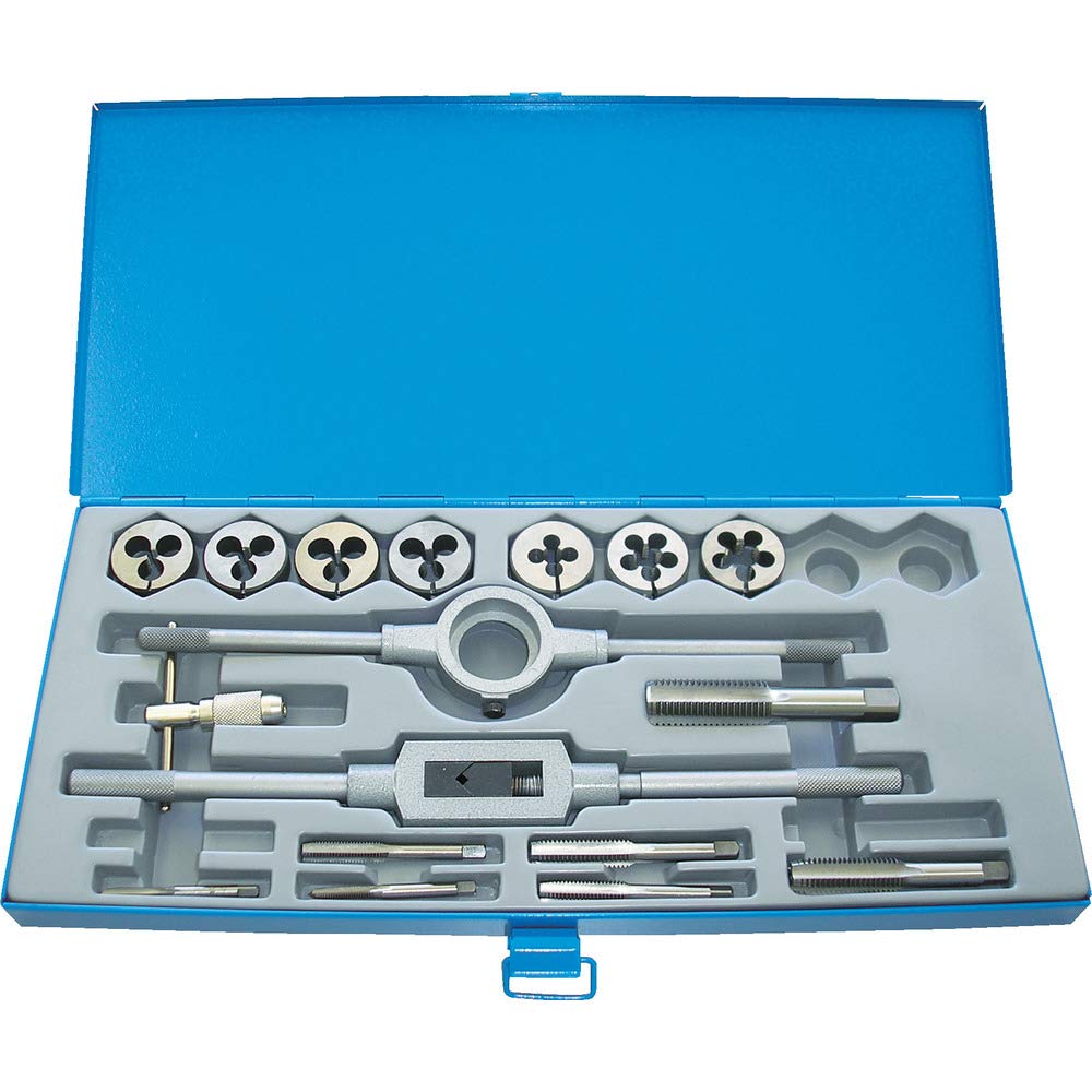 

TRUSCO Tap Die Set SKS Coarse for Unified Screws THT38DNCS