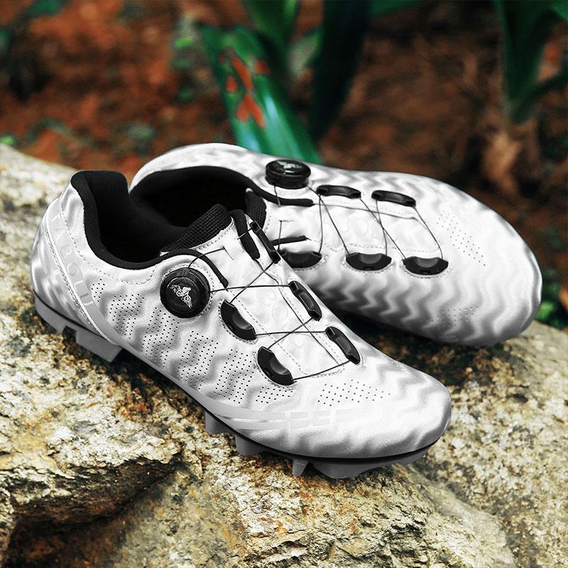 Vendita calda Scarpe da MTB Ciclismo Speed Sneakers Stivali da ciclismo da uomo Flat Road Scarpe da ciclismo Pedali a clip Spd Mountain Bike Sneakers