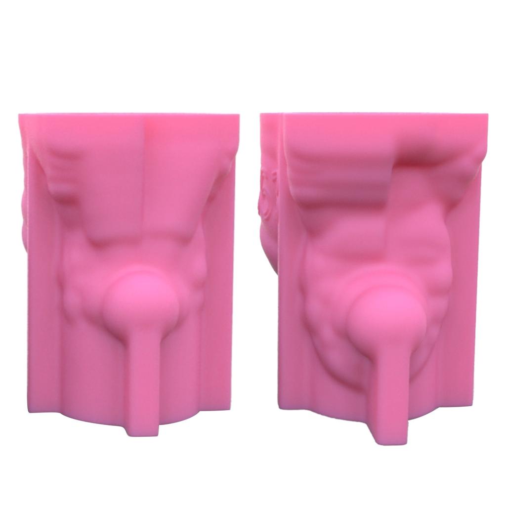 Seifenblasen Mädchen Gips Blumentopf Silikonform Epoxidharzform Sukkulenten Vase Zement Tonform Stifthalterform