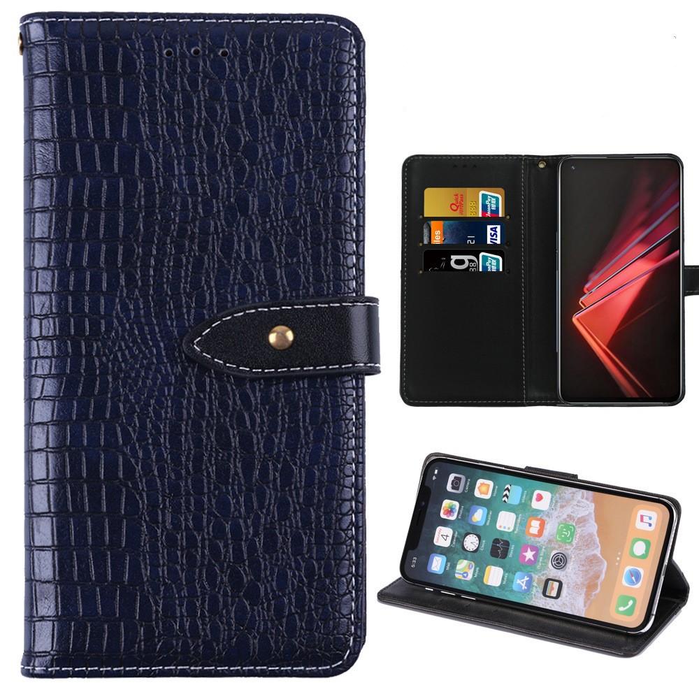 Etui z klapką dla Oukitel WP100 Titan, wzór krokodyla, skórzane etui, sloty na karty, osłona, akcesoria do telefonu Oukitel WP100 Titan