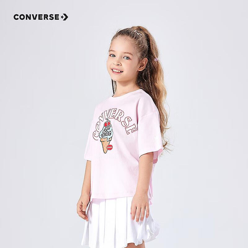 Converse Girls Summer Ice Cream Print T-Shirt L
