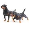 1/6 Scale Realistic Rottweiler Dog Statue Resin Animal Model Toys Figure