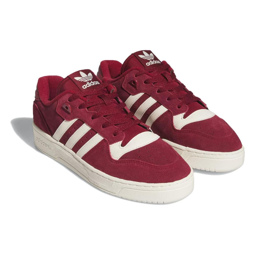 Adidas Rivalry Low Collegiate Burgundy Men Sneakers Red Cloud-White IE7208