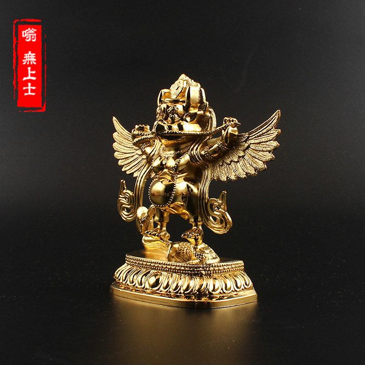 Dapeng Golden Winged Bird, Buddha Statue, Copper Alloy, Protecting The God of God, Falling Devils, Buddhist Law, Bodhisattva