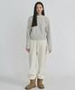 STEP AROUND Knit Jogger Banding Pants_Ivory