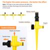 Garden Sprinkler 360° Adjustable Spray Nozzles Agriculture Irrigation Lawn Farm Greenhouse Automatic Plant Watering Sprinkler