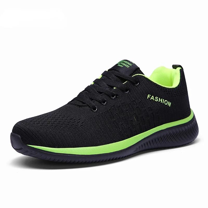 

New Men Casual Shoes Lace Up Comfortable Men Shoes Ultralight Walking Breathable Light Sneakers Size 45 39