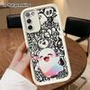 Phone Case: 2D Flat Samsung Galaxy A34 A35 M05 M06 S20 S22 S21 FE Plus 5G Protective Case, Gradient Little Ghost, Christmas and Halloween Gift