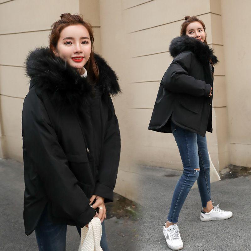 Premium Women Short Warm Coat With Hoodies For Cozy Winter Parkas Fashion
