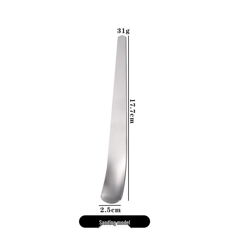 

Li Jia Stainless Steel Flat Head Dessert Spoon