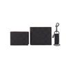 3 In 1 Wallet 11 Brand Logo Multi Card Slot PVC Wallet Men Wallets Black CW344-QBMI5