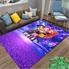 1pc General-purpose Rug, Kpop Demon Hunters Printed Area Rug, Comfortable Office Chair Carpet, Home Entrance Floor Mat