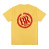 Battle Royale Graphic T Shirt BR Laurel Wreath Survival Program Red Logo Print Short Sleeve Crew Neck Unisex Cult Movie Streetwear Tops Tees