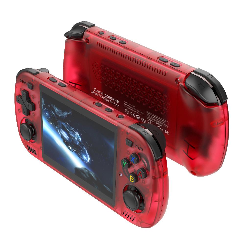 Retro Portable Gaming Console R36H PRO MAX Linux-based portable handheld video player with RK3326 chip Compatible with N64/PS1 g