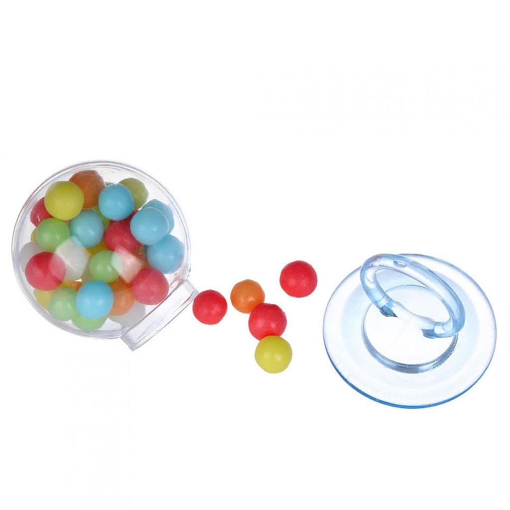 12 Stück Schnullerform Süßigkeitenbehälter Partydekoration Zubehör für Babyparty Anhänger und Tauffeier Zubehör