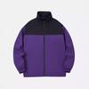 Spring and Autumn Splicing Contrasting Color Stand-up Collar Jacket Men's Jacket Versatile Clothes Casual Couple Jacket