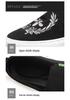 Korean Style Men's Trendy Loafers: Breathable Mesh, Embroidery, Slip-on Casual Shoes for Spring & Autumn.