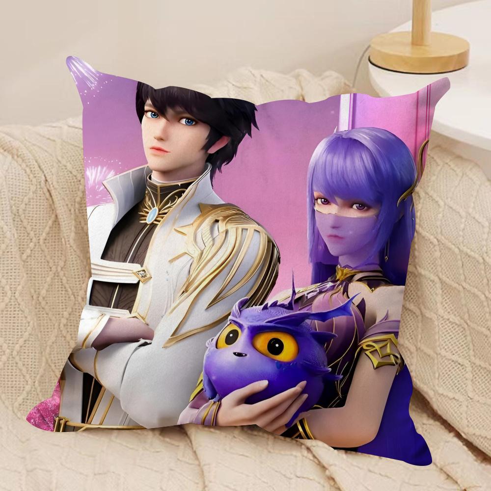 

Divine Seal Throne Cushion Cover Soft Plush Fabric DoubleSided Printed Sofa Cushion Cover for All Seasons Home Decor Gift 30x30cm 12x12in