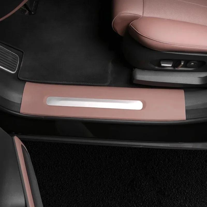 Car Threshold Decorative Sticker Welcome Pedal Protection Strip Car Modification Decorative Accessories For NIO ES8 2023-2024