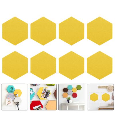 10 Pcs Sound Insulation Felt Board Soundproofing Panel Studio Acoustic School Simple Material Reduction Tool Absorbing Pad Pin
