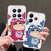 Soft Phone Cover Case for Xiaomi Redmi Note 14 Pro Plus 11 10S 9 10 11S A4 13C 14C 12 Note 13 12S Crayon Shin-chan Cartoon