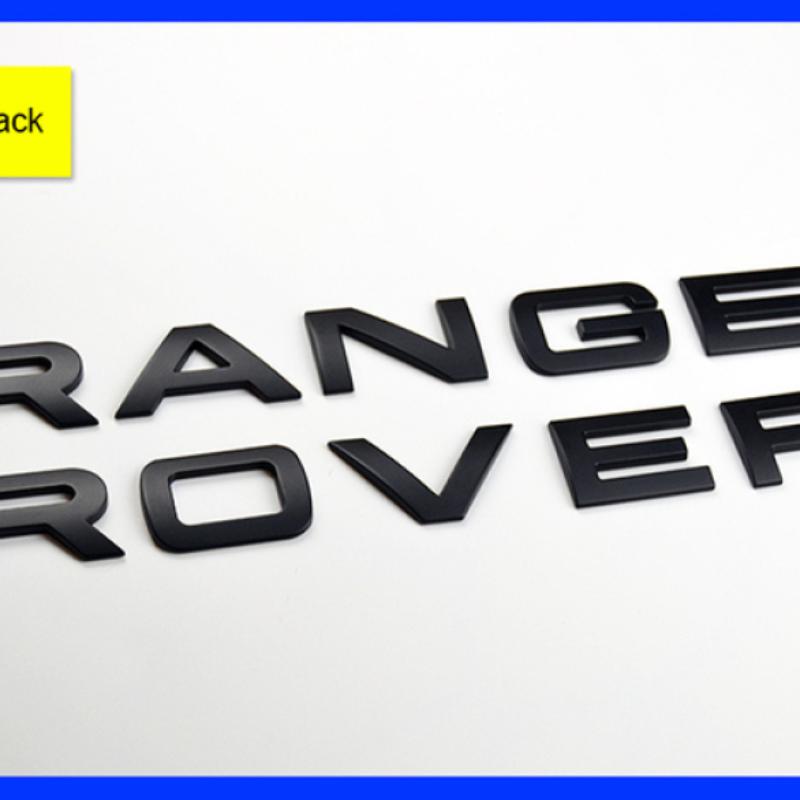 10pcs ABS Chrome Car Styling Trunk Logo Letters Emblem Badge Sticker Cover