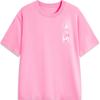 Li Ning Sports Life Collection T Shirt Unisex Peach Pink AHSUC19-2
