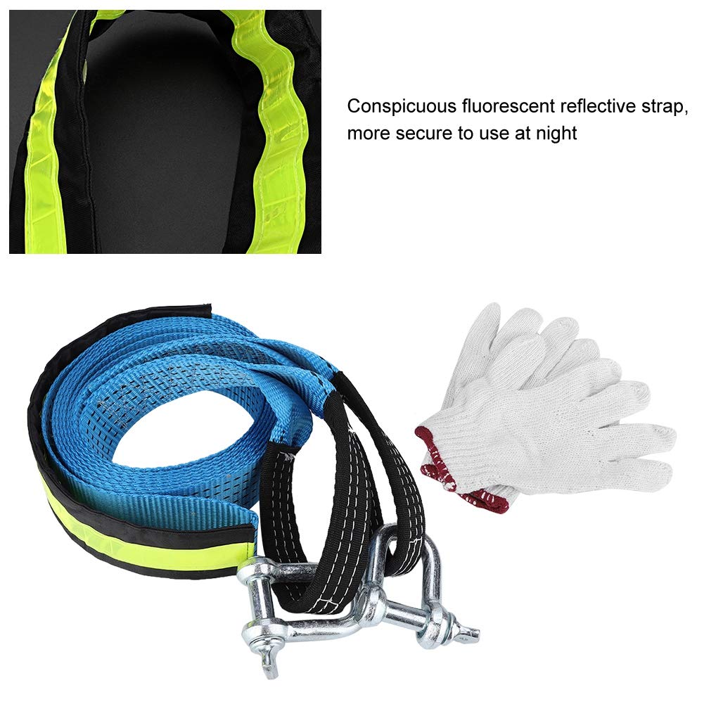 Qii Lu Tow Rope, Maximum Breaking Strength, 26.4 Ft (8 T 5 M), Universal