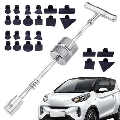 Auto-Dellenzieher-Set, 25-teilig, professionelles Dellenentfernungsset für Autos, Auto-Dellenentferner, professionelles Auto-Dellenreparaturset, leistungsstark