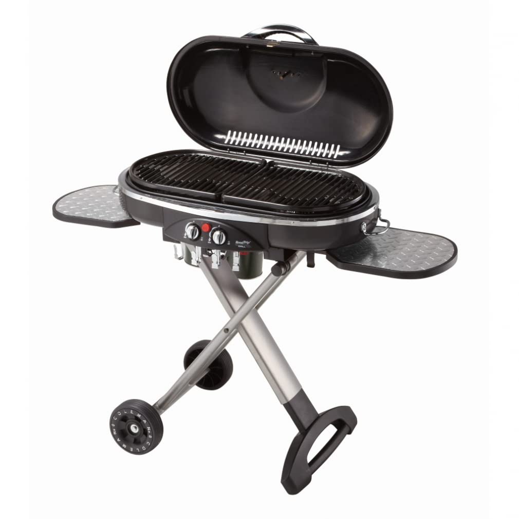 Coleman Camp BBQ Stove Road Trip Grill II 2021 Model 2000038476 Black LXE-J (Black)