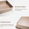 Cake Baking Pan Non-Stick Oven Baking Pan Non-Stick Cookie Bread Bakery Rectangle Sheet Tray DIY Kitchen Chef Bakeware