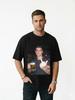 Off-Duty Ronaldo Print Cotton Summer Fan Gift T-Shirt